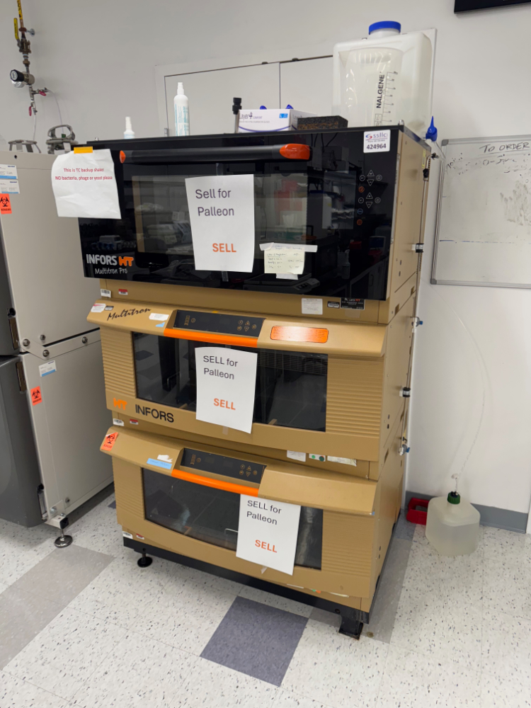 Image of Infors HT Multitron Triple Stack Incubator Shaker